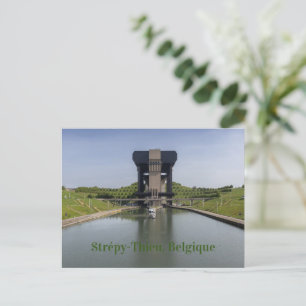 Carte Postale Canal du Centre et Ascenseur de bateau, Belgique