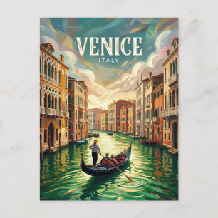 Carte Postale Canal Grande Italie