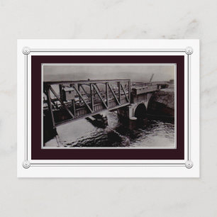 Carte Postale canal maritime vintage manchester