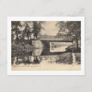 Carte Postale Canal Morris, Bayonne, New Jersey Vintage