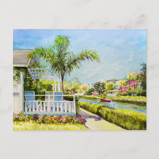 Carte Postale Canal Patio (Devant)