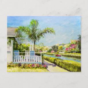 Carte Postale Canal Patio