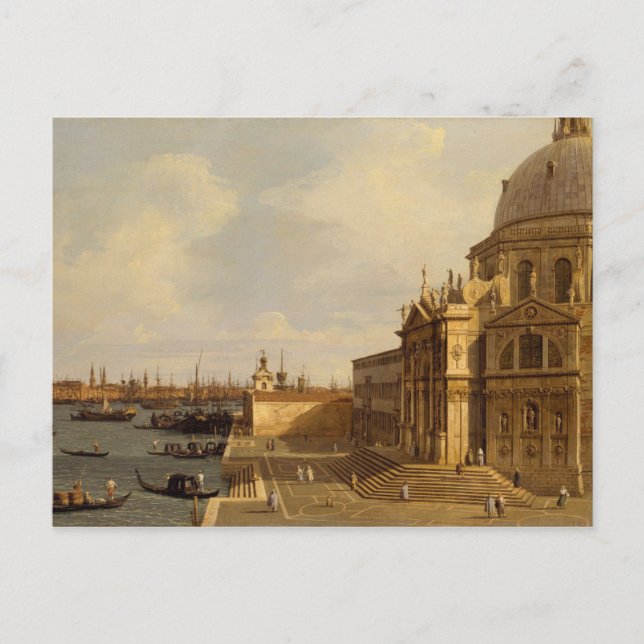 Carte Postale Canaletto | Venise : Père Noël Maria della Salute (Devant)