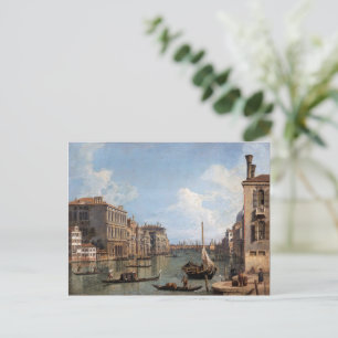 Carte Postale Canaletto Vue sur le Grand Canal