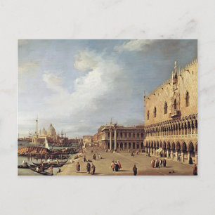 Carte Postale Canaletto - Vue sur le Palais Ducal
