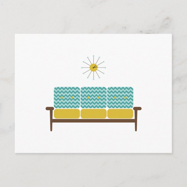 Carte Postale Canapé antique (Devant)