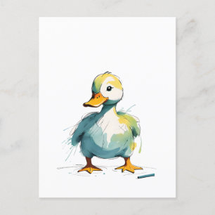Carte Postale canard