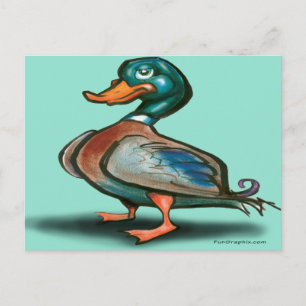 Carte Postale Canard
