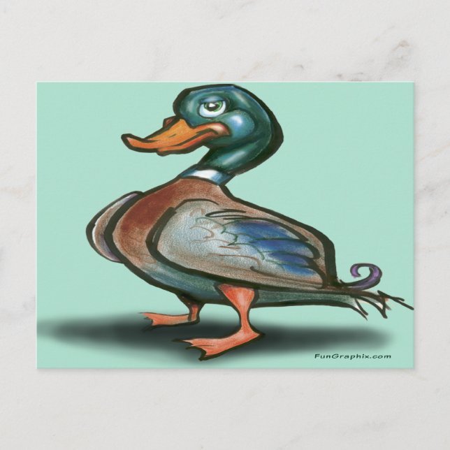 Carte Postale Canard (Devant)