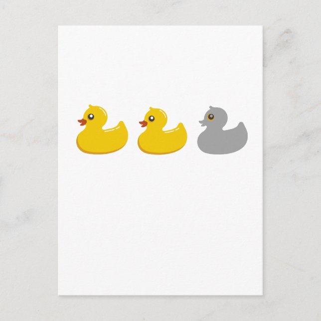 Carte Postale Canard, Canard, Canard gris T Chemises.png (Devant)
