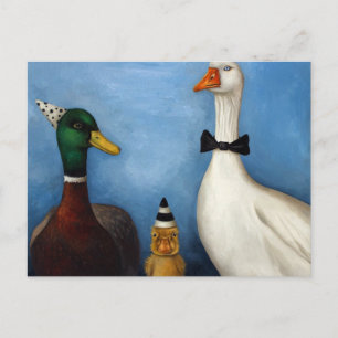 Carte Postale Canard Canard Goose