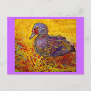 Carte Postale canard de muscovy