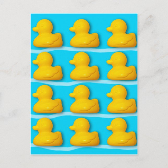Carte Postale Canards de bain (Devant)