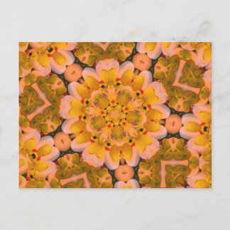Carte Postale Canards en caoutchouc jaune Kaleidoscope Photo Car