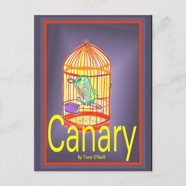 Carte Postale Canary par Tony O'Neill (Devant)