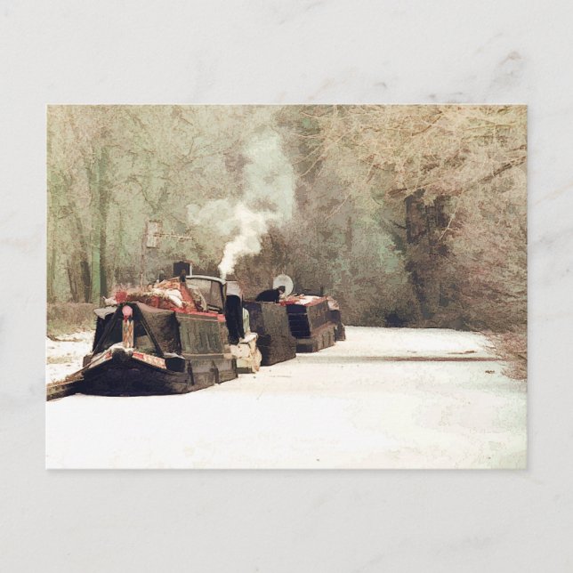 CARTE POSTALE CANAUX (Devant)