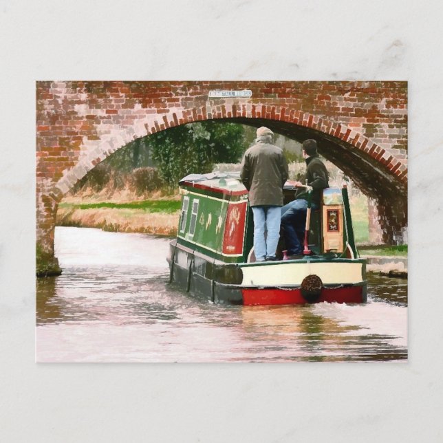 CARTE POSTALE CANAUX (Devant)