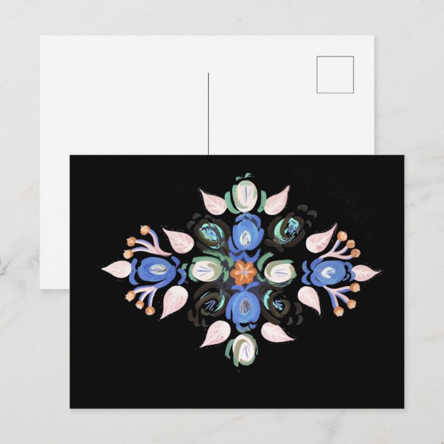 CARTE POSTALE CANAUX (Devant / Derrière)