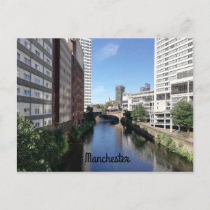 Carte Postale Canaux de Manchester
