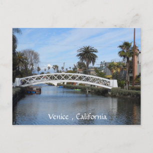 Carte Postale Canaux de Venise, Californie