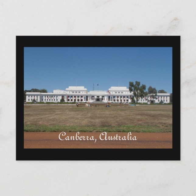 Carte postale Canberra Australie (Devant)