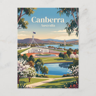 Carte Postale Canberra, Australie