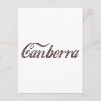 Carte Postale Canberra vintage