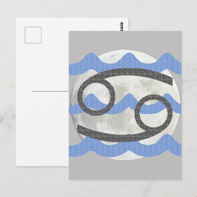 Carte Postale Cancer (Devant / Derrière)