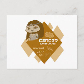 Carte postale cancer