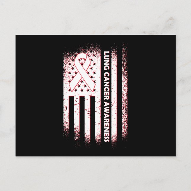 Carte Postale Cancer Awareness Survivor Lung Cancer Awareness Fi (Devant)