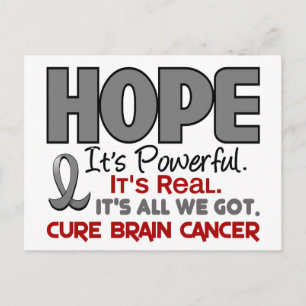 Carte Postale Cancer du cerveau ESPOIR 1