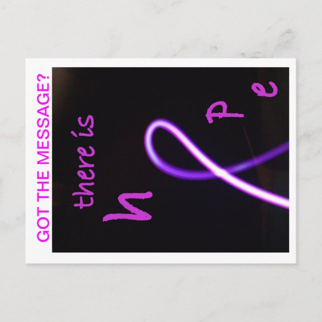 Carte postale CANCER DU SEIN (Devant)