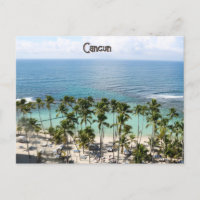 Carte postale Cancun Caribbean Ocean Vacances