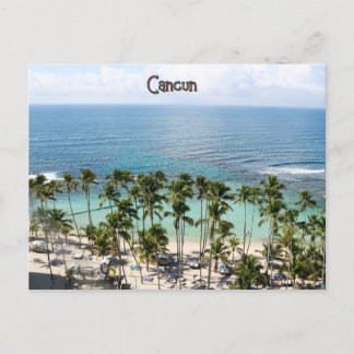 Carte postale Cancun Caribbean Ocean Vacances