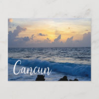 Cancun Mexico Beach Sunset 