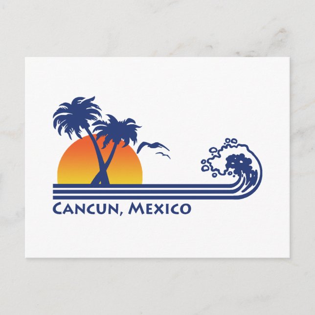 Carte Postale Cancun Mexique (Devant)