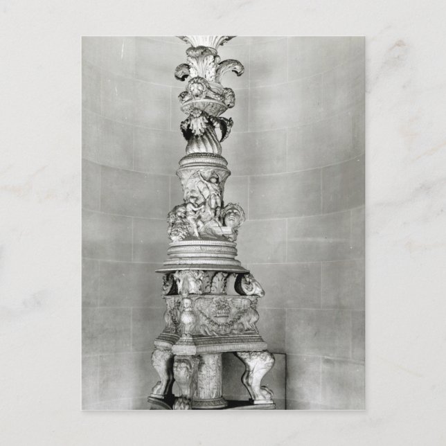 Carte Postale Candelabra conçu par Piranesi sur la base (Devant)