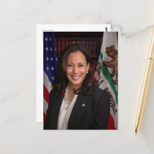 Carte Postale Candidat Kamala Harris à la présidence US 2024