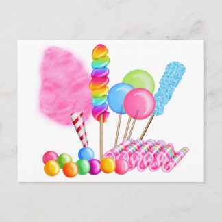 Carte Postale Candy Circus