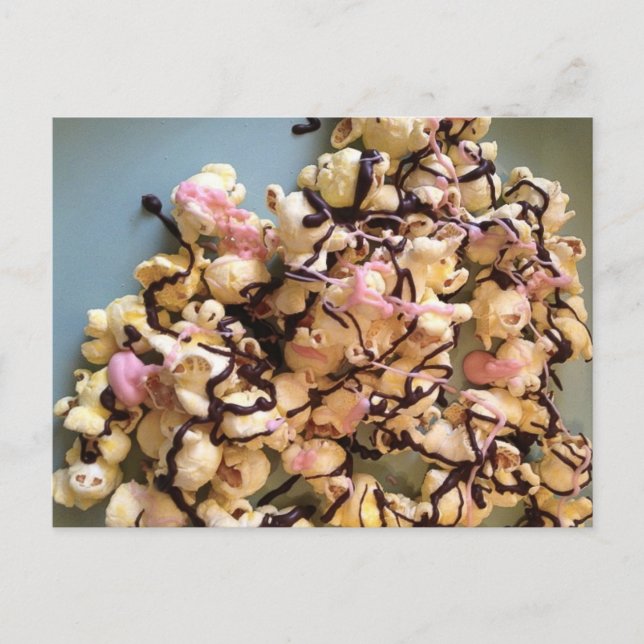 Carte Postale Candy Popcorn (Devant)