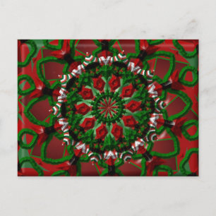 Carte Postale Candy Wreath