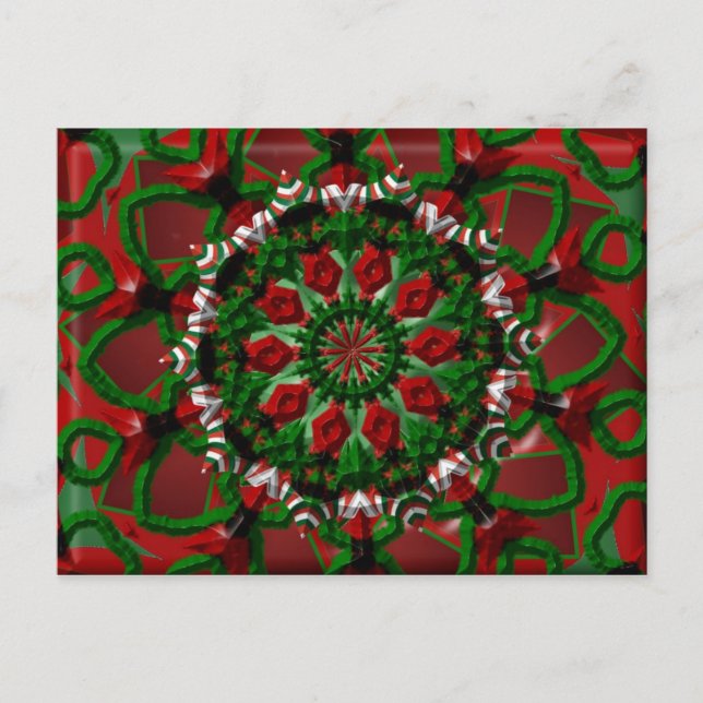 Carte Postale Candy Wreath (Devant)