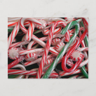 Carte Postale Canneberges et Menthes de Noël