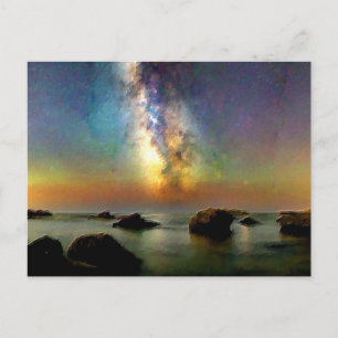 Carte Postale *~* Cannelle Beach AP12 Italia Italie Dusk Postcar