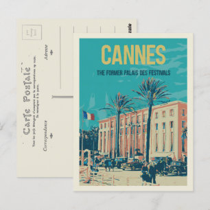 Carte Postale Cannes Côte d'Azur France, Palais des festivals