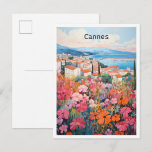 Carte Postale Cannes France Voyage Esthétique