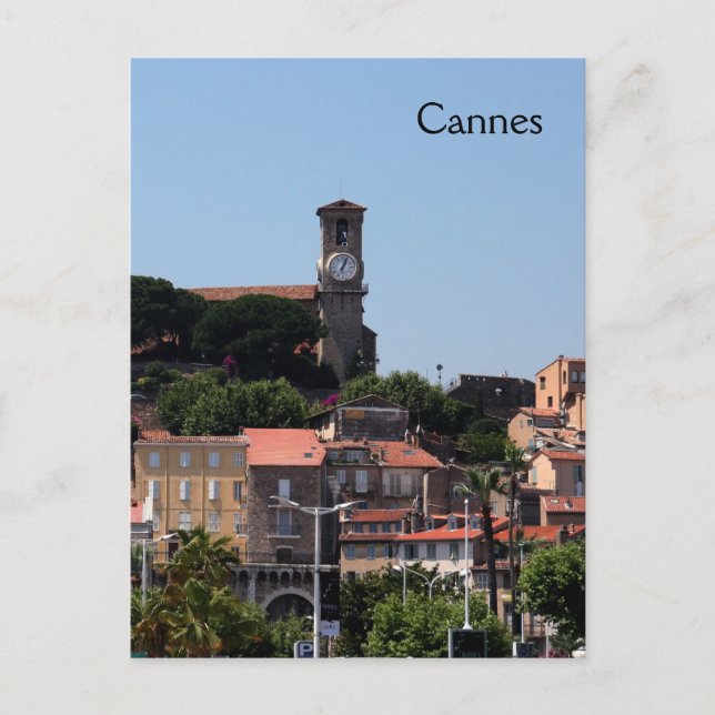 Carte Postale Cannes, les toits de Provence (Devant)