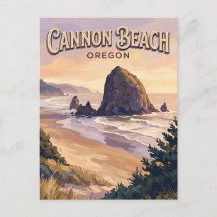 Carte Postale Cannon Beach Oregon