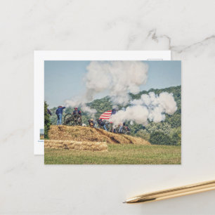 Carte Postale Cannon Fire