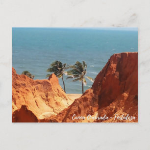 Carte Postale Canoa quebrada Fortaleza - Brésil